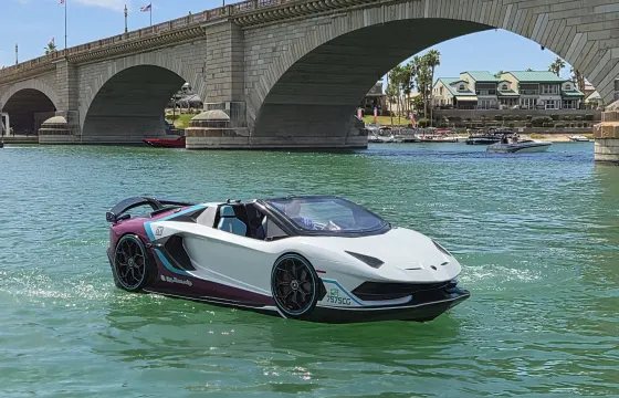 Lamborghini Jet Boat @ Bartlett Lake