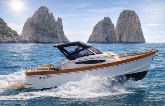 Private Boat for Massa Lubrense to Capri