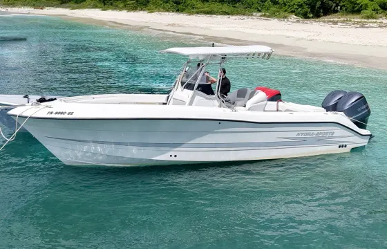 Private Tours on Hydra Sport 28’ Center Console in Fajardo, PR