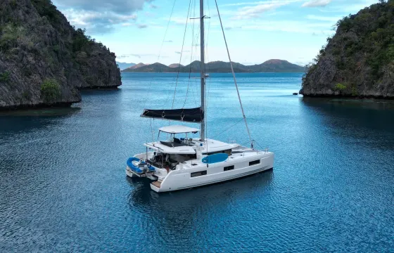 Discover Coron, Palawan aboard Lagoon 50 Sailing Catamaran for up to 8 guests