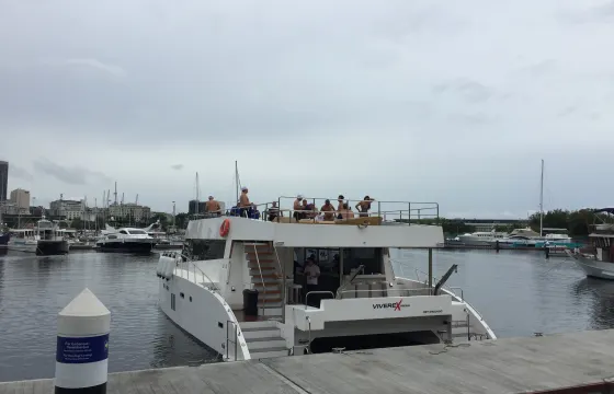 Charter a 56ft Power Catamaran in Rio de Janeiro, Brazil