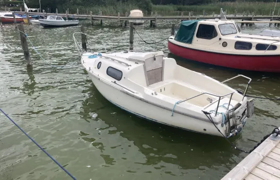 Boat In The Lake Søndersø At Maribo Lolland