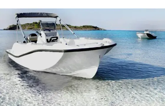 Hit the water with this 6' V2 Center Console boat rental in La Savina, Spain