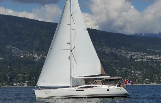 Charter Jeanneau 50 DS Sailing Yacht in English Bay