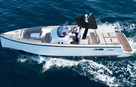 Motorboat FJORD 36 in Porto Cheli
