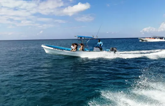Private  Center Console boat   Saona Island Bayahibe Rd