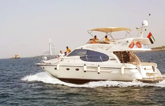 Have an amazing time in Dubai, United Arab Emirates on Sea Breeze Cozmo 52 Power Mega Yacht