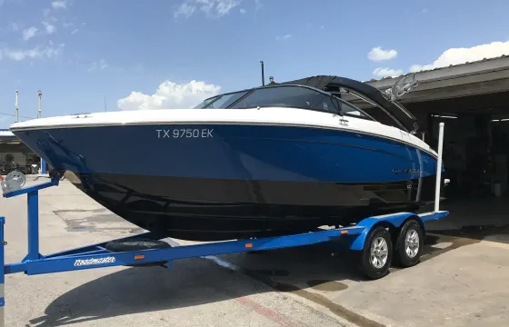 Enjoy this new 25 foot open bow Regal on Lake Minnetonka.