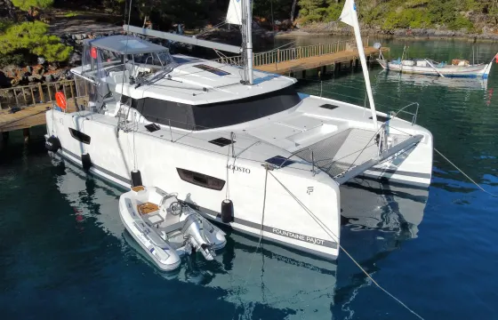 Skippered Catamaran Rental in Marmaris and Gocek