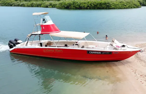 42' Speed and Party Boat To Tortuga Island