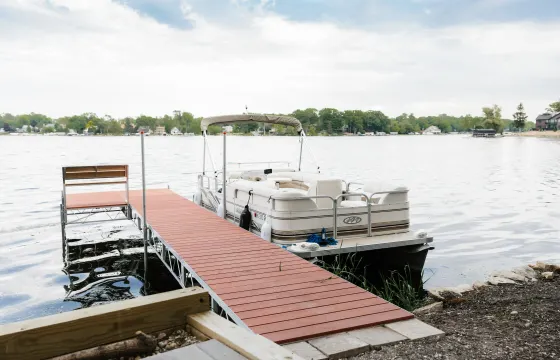 Lake Tichigan Pontoon Boat Waterford (30 mins from MKE), no tubing, min 3hrs