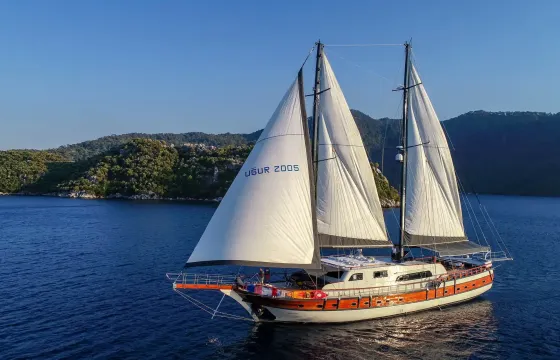 Luxury 32-Meter Gulet Charter in Marmaris | Blue Cruise for 14 Guests