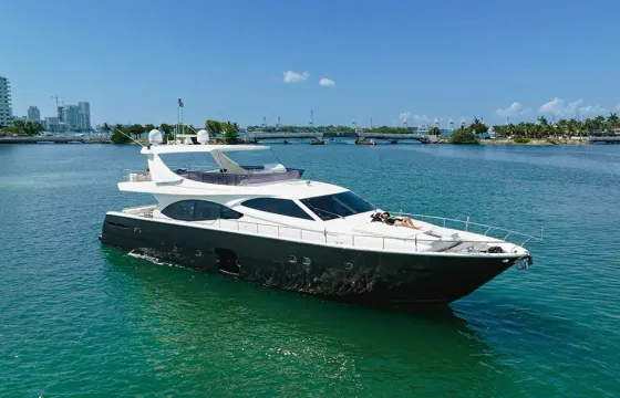 Luxury 80' Ferretti serving south Florida and Bahamas