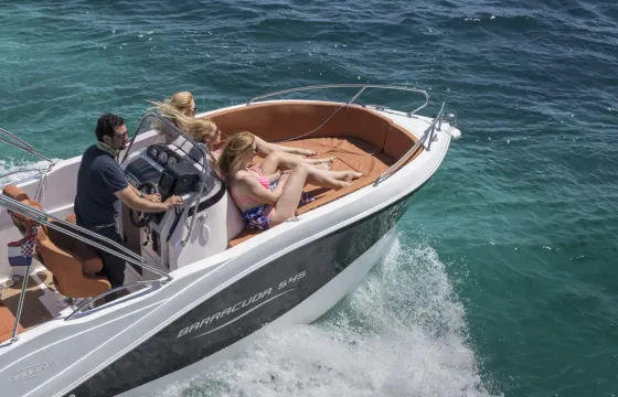 Barracuda 545 Open Powerboat, Island Rab