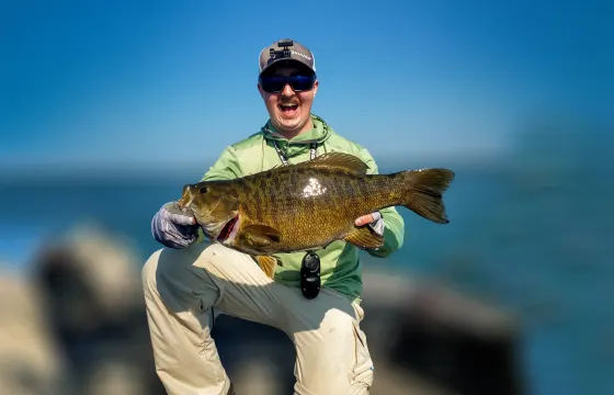 Lake Simcoe Fishing Charter - 18ft Alumacraft Dominator