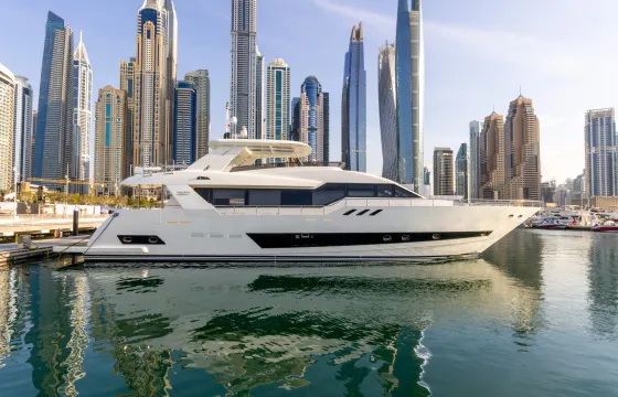 2024 Model Caliente 96ft Luxury Yacht Rental in Dubai, UAE