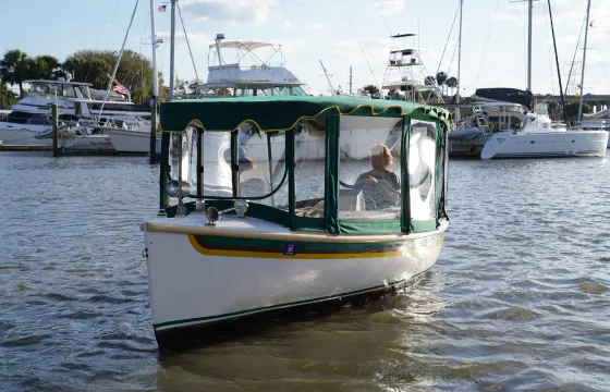 Classic Electric Duffy Launch in Amelia Island Florida