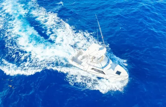 32ft Blackfin fishing boat for the most fun fishing in Riviera Maya