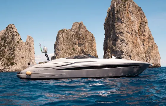 Luxury Riva Rivale 52' Yacht Charter In Naples Includes 2 Seabobs