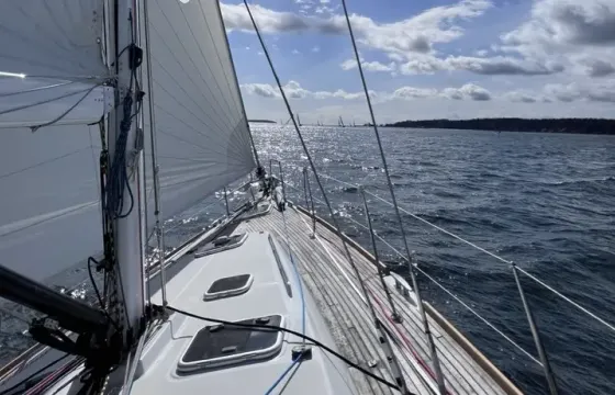 Stunning Dufour 38 Sailboat for Charter. Learn to Sail. Fireworks. Team Building