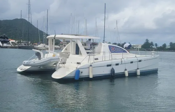 Private Charter Leopard 43 Catamaran in St Lucia