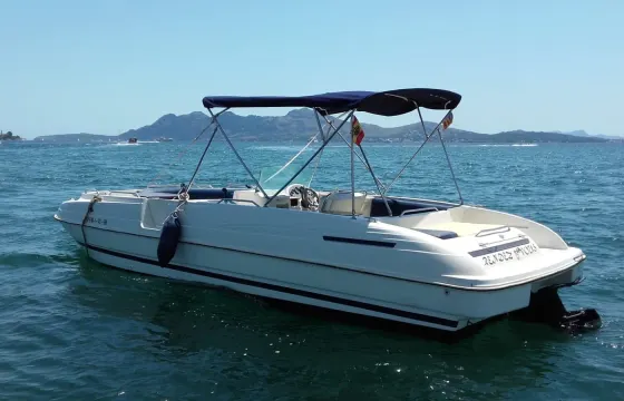 Bayliner Rendezvous 8m – Private Boat Charter South Tenerife (up to 11 guests)