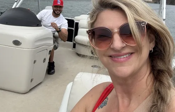Lake fun day with 26ft South Bay Pontoon! Captain & Gas Included