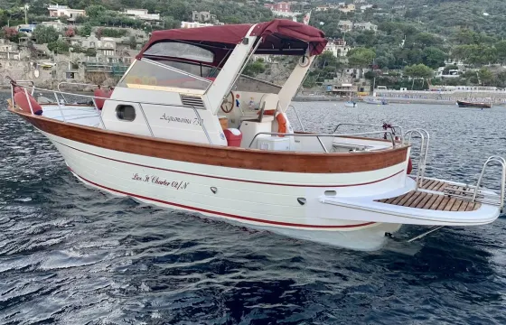 28ft Acquamarina Gozzo for Capri Tour