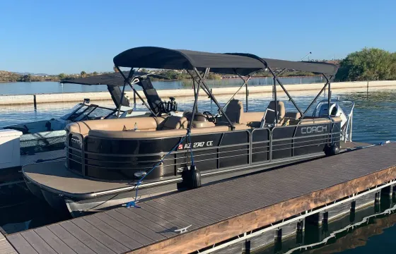 27' Coach Pontoon for rent in Lake Havasu City
