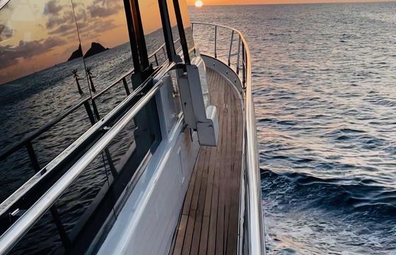 Couach 21m "NEREE" in St Barth from Gustavia