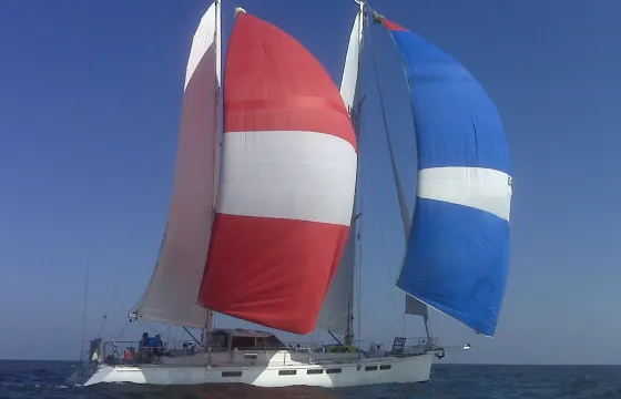 Sail with us aboard our 64’ sailing yacht Artemis. Gloucester MA. Meal included!