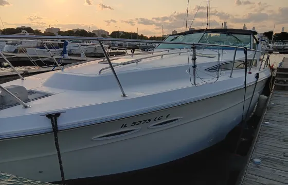 Beautiful Sea Ray 390 Express Cruiser Yacht for 12 Guests in Chicago