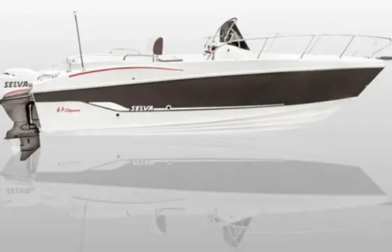 Rent our Selva 670 Elegance Open Motor Boat 6,70m (22 feet) 150 HP