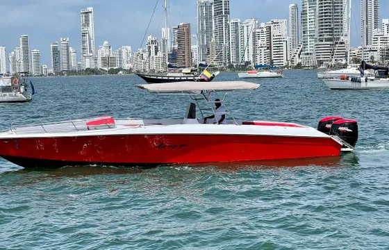 38ft Center Console for exclusive island experience in Cartagena, Colombia