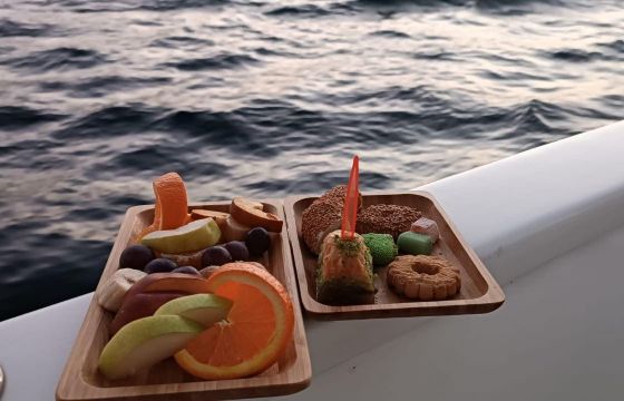 Experience Istanbul Bosphorus with a Private Captain on 39ft Yacht