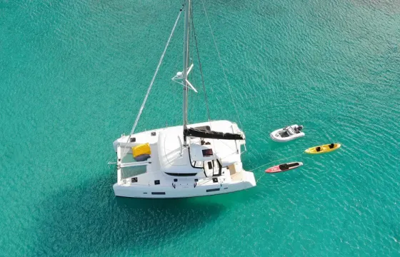 2022 S/Y HeyBlue Lagoon 42 in Paros, Cyclades for up to 10 guests!