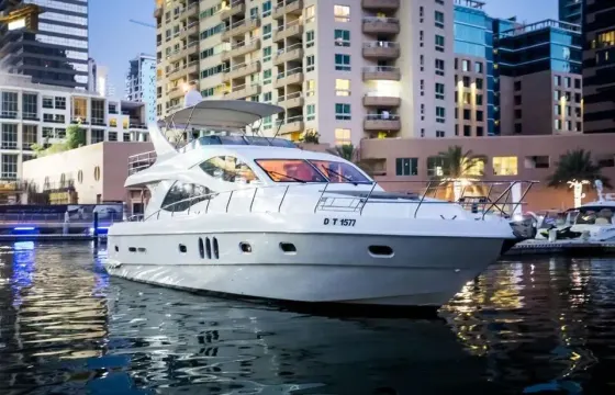 50-55ft Luxury Power Mega Yacht Charter in Dubai Marina, UAE