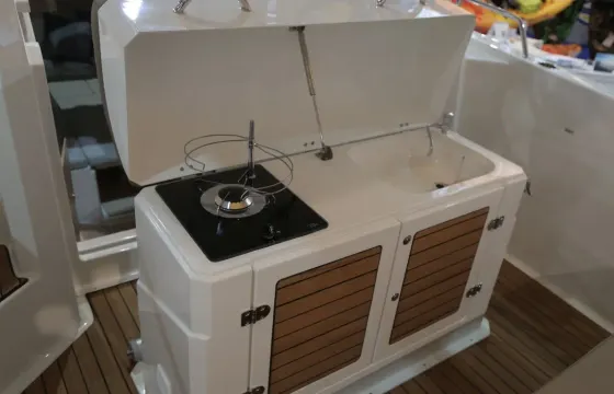 Atlantic 750 Sun Cruiser for Bareboat and Skippered Charter in Tribunj