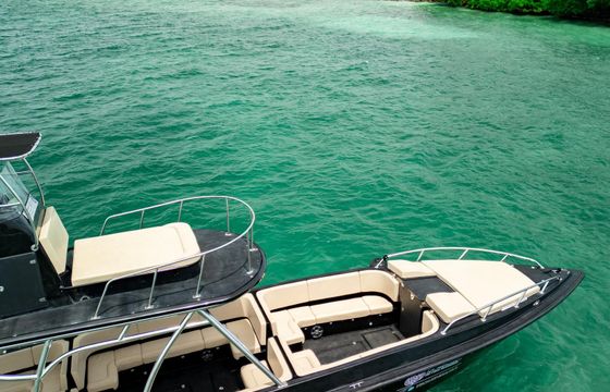 Mega 45ft Party Boat for 40 Guests | Cholon & Rosario Islands Experience