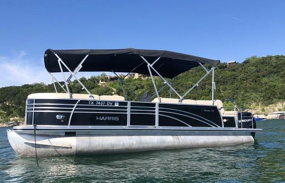 Best of 2023 Award Winner Harris Pontoon Boat Sundays from $120 per hour