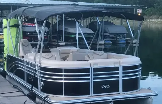 Best of 2023 Award Winner Harris Pontoon Boat Sundays from $120 per hour