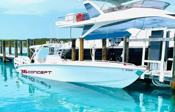 36’ft Concept for private charter in Nassau Bahamas