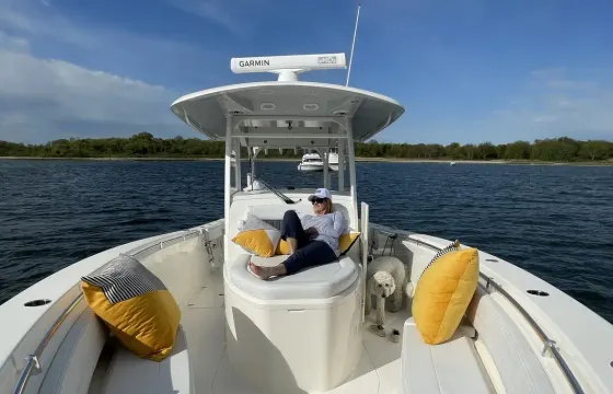 Cobia 35' Charter tours in Newport on a 2021 Power Yacht