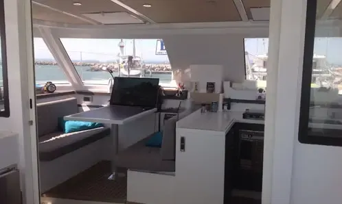 Charter 39' Nautitech Open 40 Cruising Catamaran in Santa Maria di Lota, France
