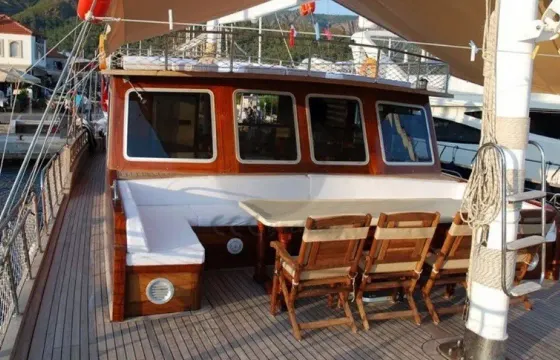 AURAMIA  This Beautiful Deluxe Gulet is for 8 Guests and has 3 Crew.