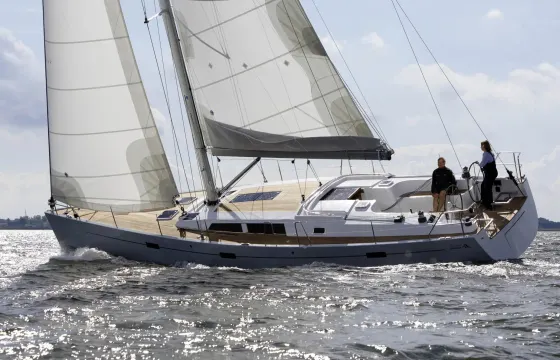 Sailing boat Hanse 470e for Skippered Charters from Santorini, Greece