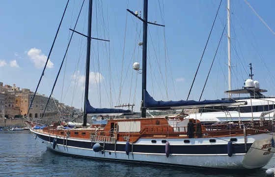 luxury small ship Gulet Charter Elianora in Capri, Amalfi Napoli, Italy
