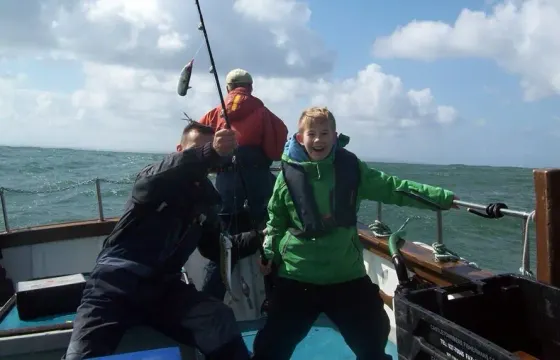 Fishing Trip Charter On Isle of Aran on Atlantic Ocean or Shannon Estuary
