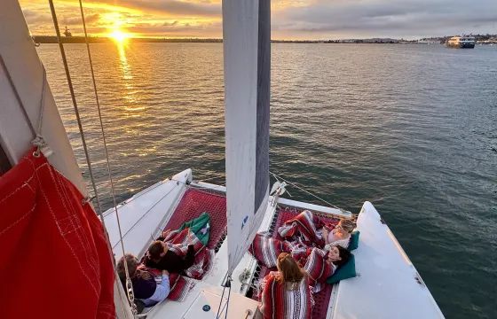 San Diego Bay 2.5 Hour Catamaran Sailing Tour - Small Group 6 or less @$99pp