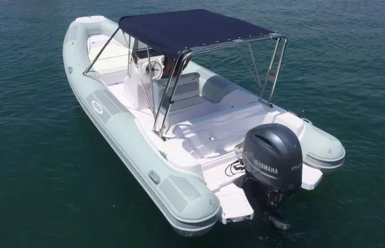 Rigid Inflatable Boat Predator 7.3m 24ft for rent in Forio, Ischia